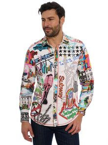  Robert Graham - Chemise SOSHARP NYC Édition Limitée - LE CAPITAINE D'A BORD