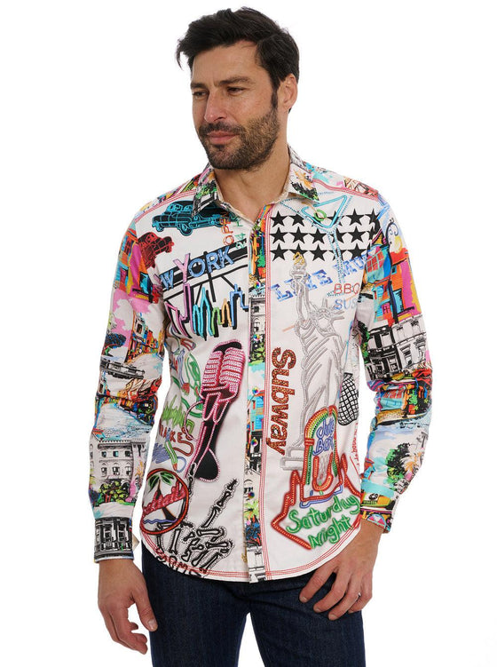 Robert Graham - Chemise SOSHARP NYC Édition Limitée - LE CAPITAINE D'A BORD
