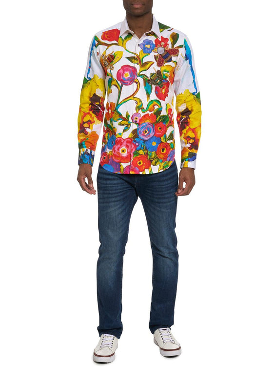 Robert Graham - Chemise THE BEGILDED Édition Limitée - LE CAPITAINE D'A BORD