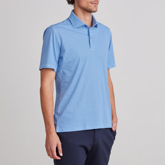 Emanuel Berg - Polo manches courtes de coton Albini 4Flex