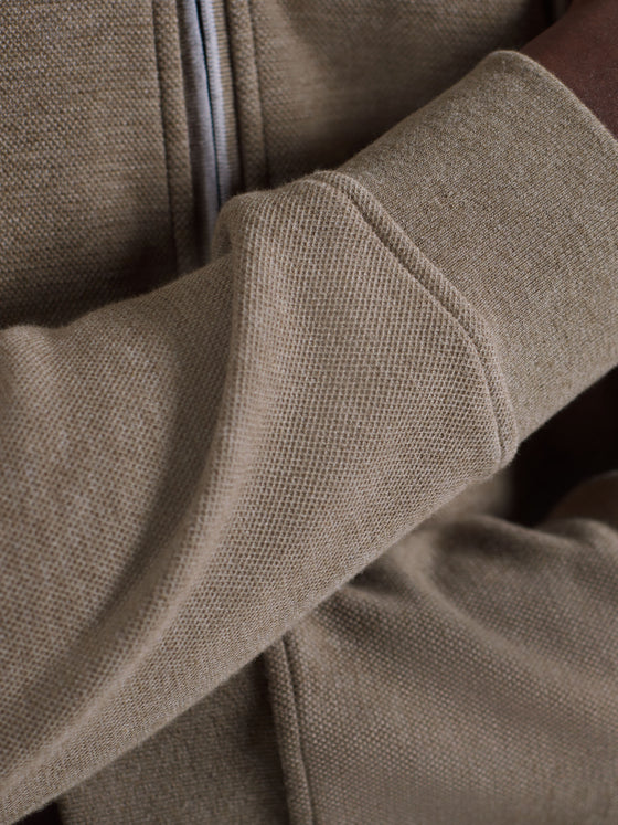 Bugatchi - Cardigan zip à capuchon