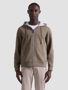  Bugatchi - Cardigan zip à capuchon