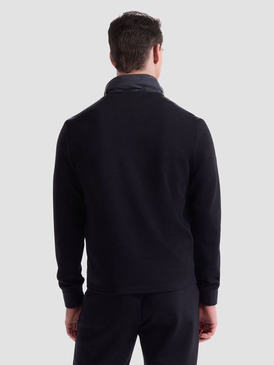 Bugatchi - Cardigan zip matelassé Soft Touch
