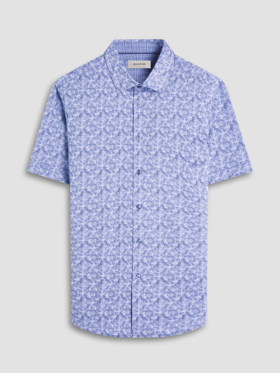 Bugatchi - Miles - Chemise motif floral manches courtes OOOHCOTTON©