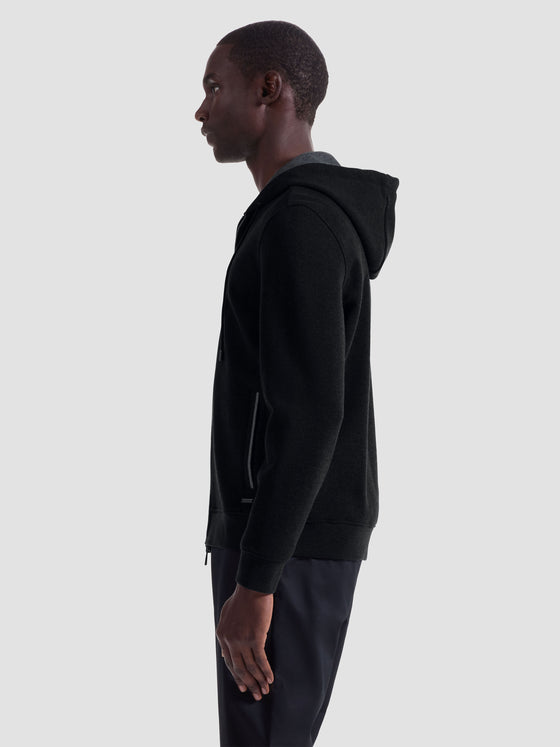 Bugatchi - Cardigan zip à capuchon