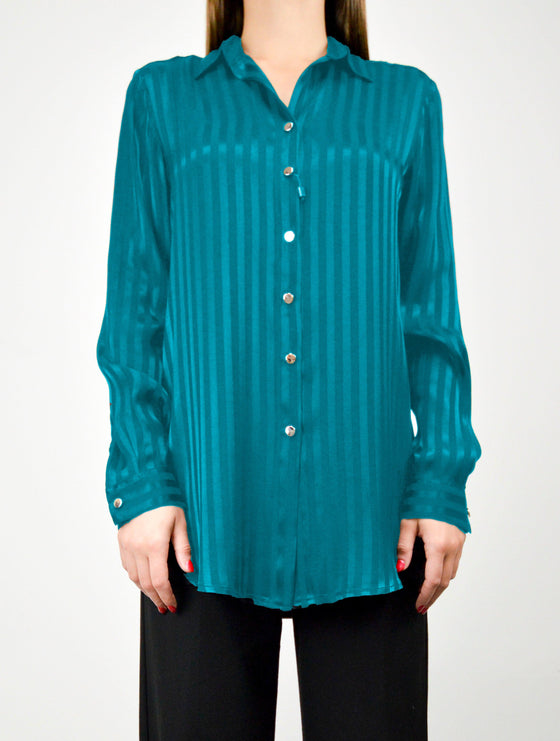 VLT's by Valentina's - 800 - Blouse rayure manches longues de viscose - LE CAPITAINE D'A BORD