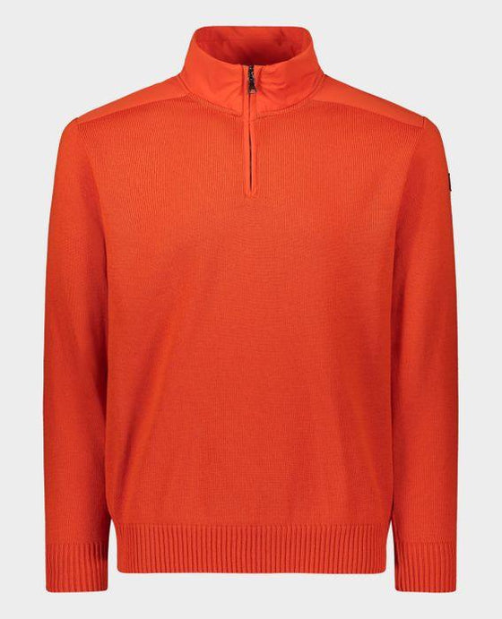 Paul & Shark - Col zip de laine avec appliqués de nylon - LE CAPITAINE D'A BORD