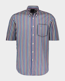  Paul & Shark - Chemise manches courtes à rayures - LE CAPITAINE D'A BORD