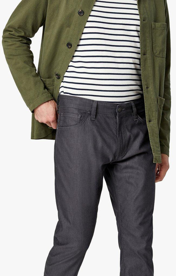 34 heritage - Cool Antracite Reversed Twill - LE CAPITAINE D'A BORD