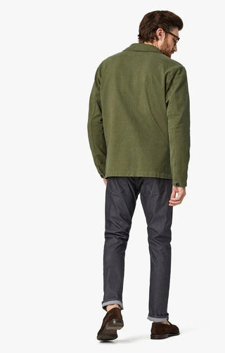 34 heritage - Cool Antracite Reversed Twill - LE CAPITAINE D'A BORD