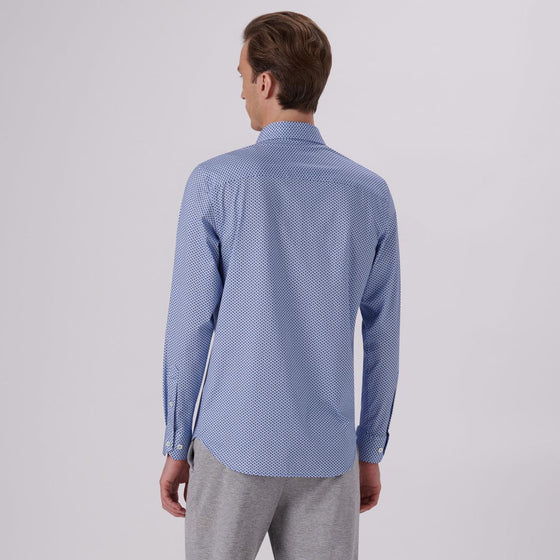 Bugatchi - James - Chemise manches longues à motifs OoohCotton® - LE CAPITAINE D'A BORD