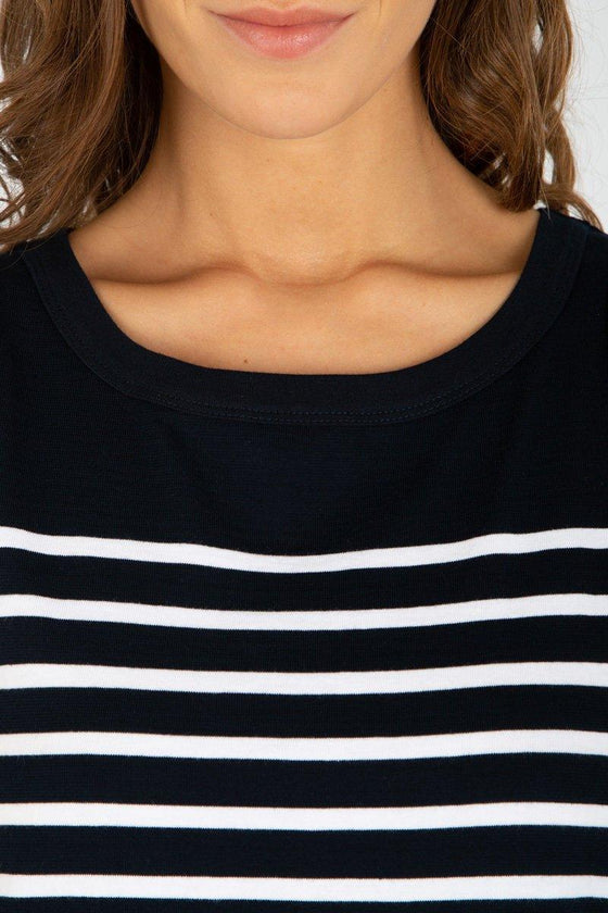 Armor-Lux - Belle-Île - Robe débardeur rayée de coton épais - LE CAPITAINE D'A BORD