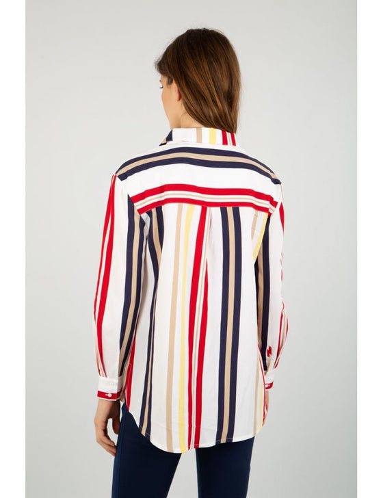 Armor-Lux - Blouse rayée Deauville - Multi - LE CAPITAINE D'A BORD