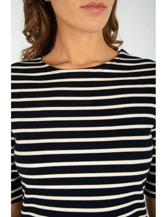 Armor-Lux - Cancale - Marinière bretonne manches 3/4 (plusieurs couleurs disponibles) - LE CAPITAINE D'A BORD