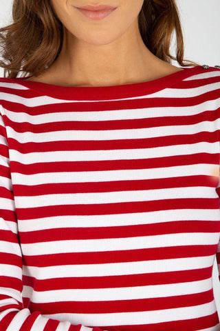 Armor-Lux - Erquy - Marinière coton extensible pour femme - LE CAPITAINE D'A BORD