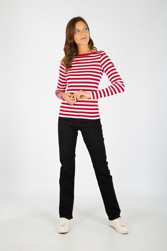 Armor-Lux - Erquy - Marinière coton extensible pour femme - LE CAPITAINE D'A BORD