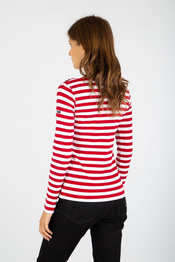 Armor-Lux - Erquy - Marinière coton extensible pour femme - LE CAPITAINE D'A BORD