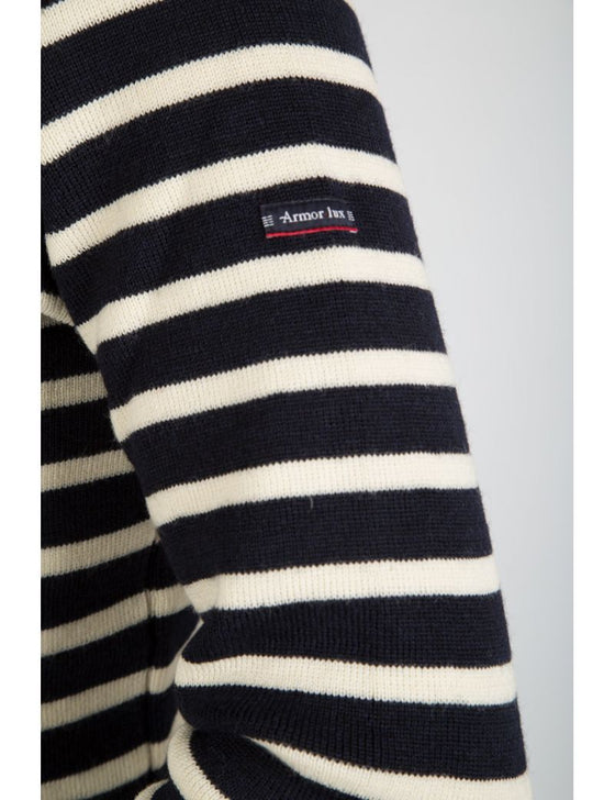 Armor-Lux - Fouesnant - Pull de laine à rayures (disponible en plusieurs couleurs) - LE CAPITAINE D'A BORD