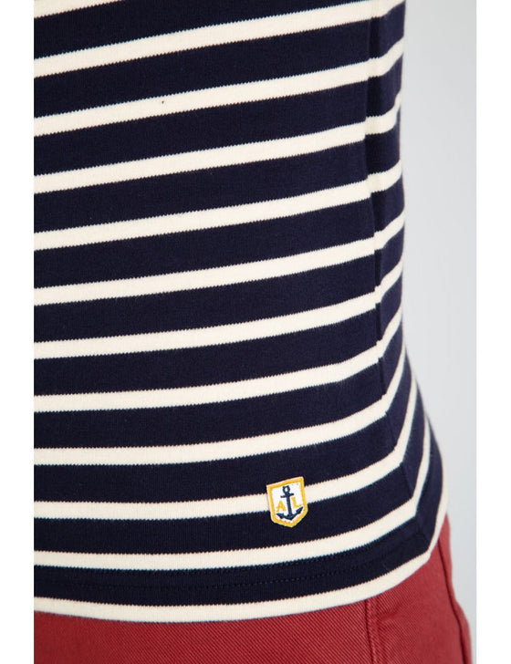 Armor-Lux - Houat - Marinière bretonne de coton à rayures (plusieurs couleurs disponibles) - LE CAPITAINE D'A BORD