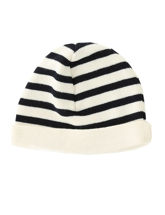 Armor-Lux - Lannion - Bonnet breton de laine rayé (2 couleurs disponibles) - LE CAPITAINE D'A BORD
