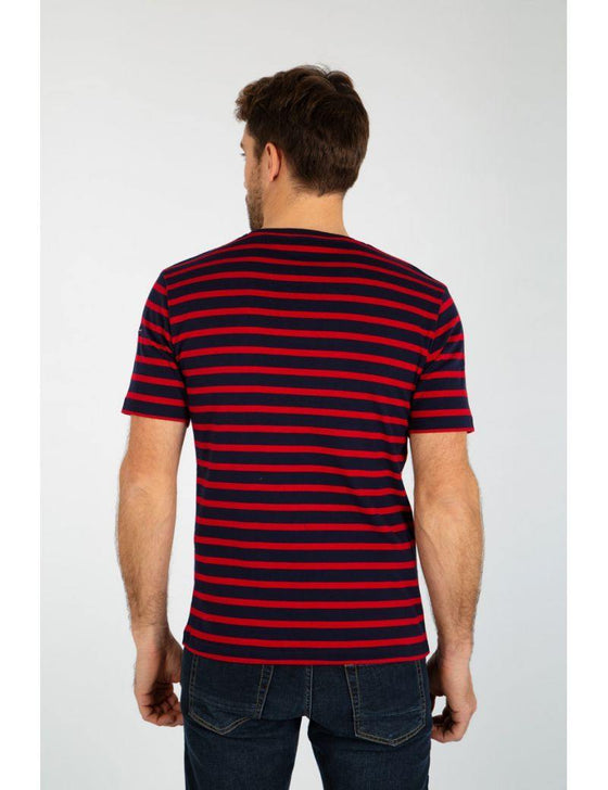 Armor-Lux - Morgat - Marinière manches courtes de coton (plusieurs couleurs disponibles) - LE CAPITAINE D'A BORD