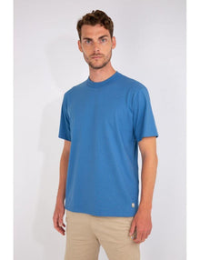  Armor-Lux - T-shirt uni manches courtes Heritage - LE CAPITAINE D'A BORD