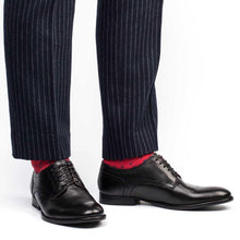  BASE LONDON - Souliers Ford Grain - Noir - LE CAPITAINE D'A BORD