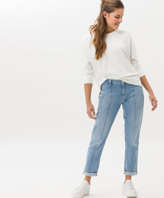 BRAX - Charlene - Chandail col rond de viscose - LE CAPITAINE D'A BORD