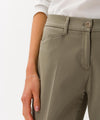 BRAX - Mara Sun - Pantalon capri de coton satin - LE CAPITAINE D'A BORD