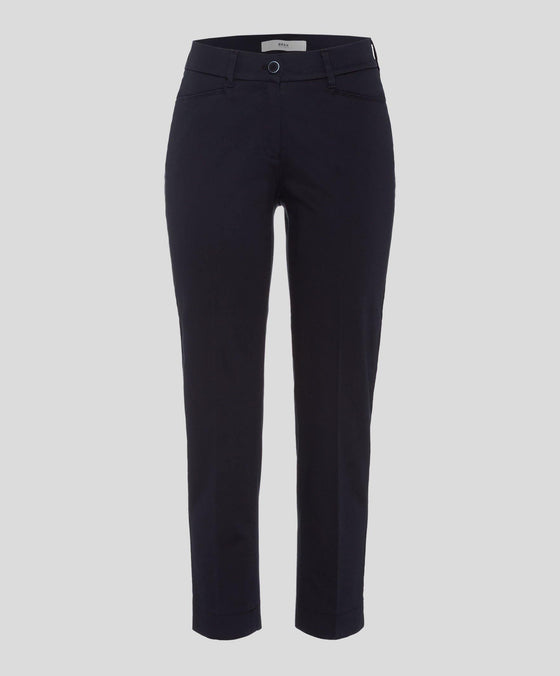 BRAX - Mara Sun - Pantalon capri de coton satin - LE CAPITAINE D'A BORD