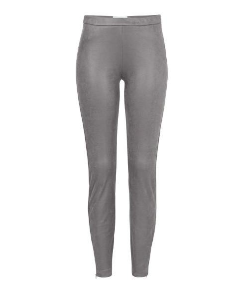 BRAX - Marlowe - Legging Simili Suède - Gris - LE CAPITAINE D'A BORD - 1