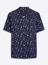 Bugatchi - Chemise Cole Ooohcottom Camp imprimé voiliers - LE CAPITAINE D'A BORD