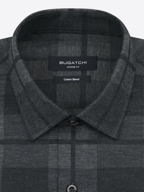 Bugatchi - Chemise manches longues à carreaux coton/viscose - LE CAPITAINE D'A BORD