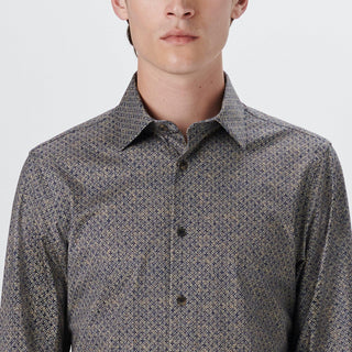 Bugatchi - Chemise manches longues à fleurs OoohCotton® - LE CAPITAINE D'A BORD