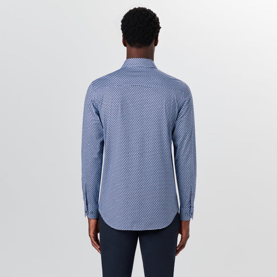 Bugatchi - Chemise manches longues avec chiens OoohCotton® - LE CAPITAINE D'A BORD