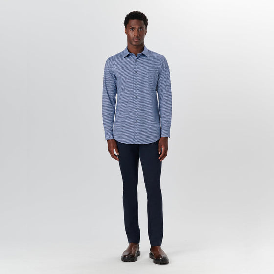 Bugatchi - Chemise manches longues avec chiens OoohCotton® - LE CAPITAINE D'A BORD