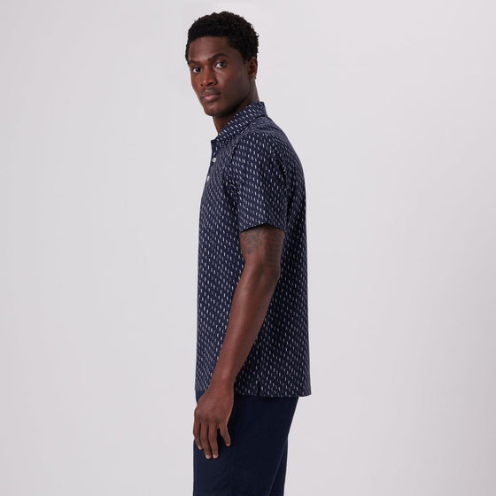 Bugatchi - Victor - Polo manches courtes golfeurs OOOHCOTTON© - LE CAPITAINE D'A BORD