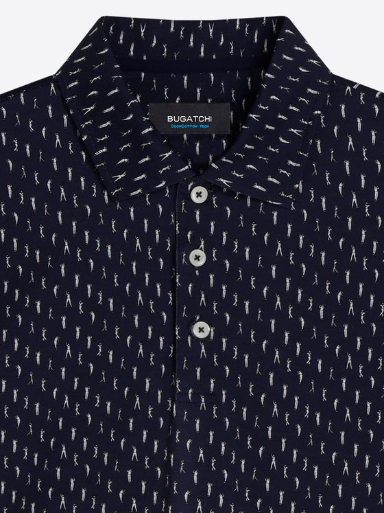 Bugatchi - Victor - Polo manches courtes golfeurs OOOHCOTTON© - LE CAPITAINE D'A BORD