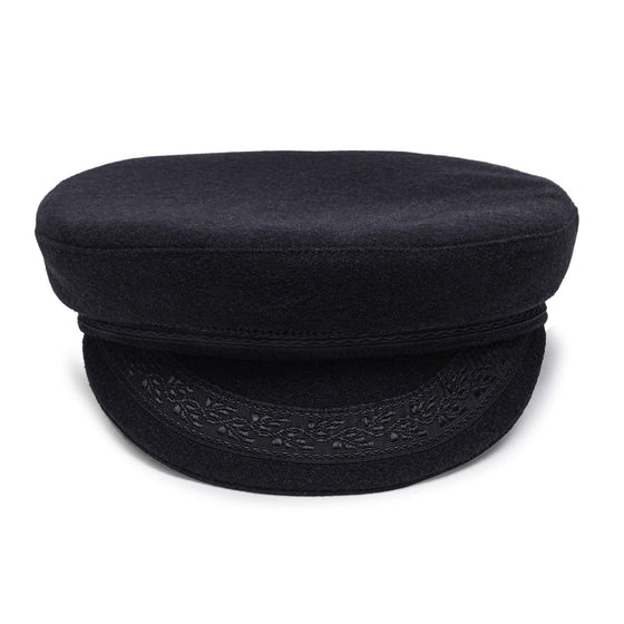 Camaret - Casquette de laine Capitaine (avec galons) - LE CAPITAINE D'A BORD