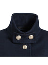 Dalmard Marine - Brighton - Manteau long de laine pour femme - LE CAPITAINE D'A BORD
