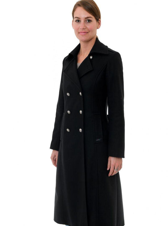 Dalmard Marine - Carnac Cachemire - Manteau long pour femme - LE CAPITAINE D'A BORD
