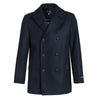 Oslo - Caban pour homme de laine hydrofuge - Marine - LE CAPITAINE D'A BORD - 2