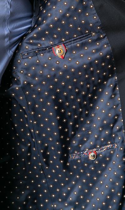 Digel - Edison - Blazer 100% laine Modern Fit - LE CAPITAINE D'A BORD