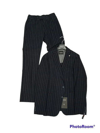 Digel - Karun et Kody - Habit rayé avec veston et pantalon Slim Fit - LE CAPITAINE D'A BORD