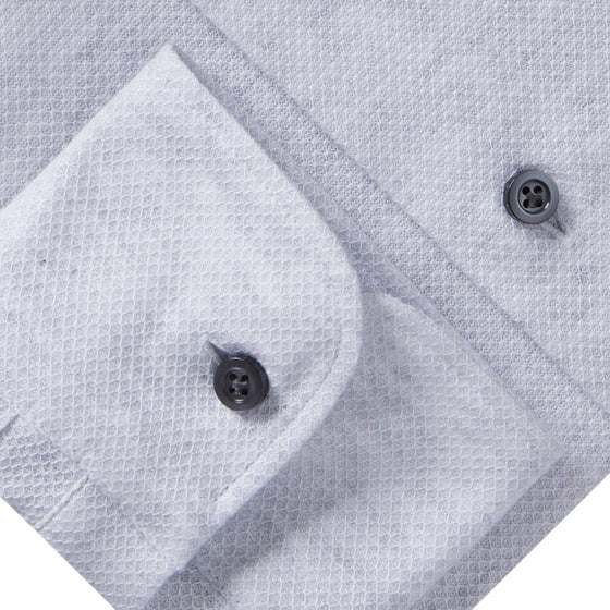 Emanuel Berg - Marseille - Chemise manches longues Premium Jersey Knit - Modern Fit - Gris - LE CAPITAINE D'A BORD