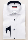 ETERNA - Chemise manches longues Modern Fit - Blanc - LE CAPITAINE D'A BORD - 1
