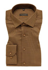 ETERNA - Chemise manches longues texture dobby Modern Fit - LE CAPITAINE D'A BORD