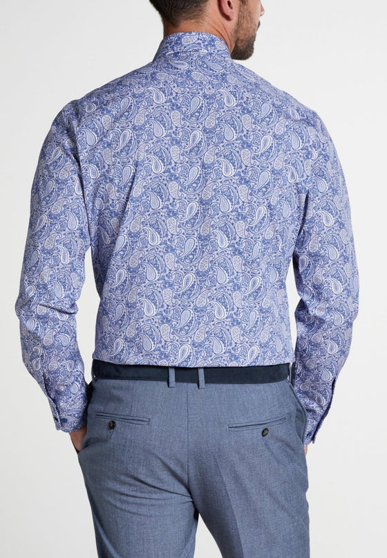 ETERNA - Chemise paisley manches longues Modern Fit - LE CAPITAINE D'A BORD