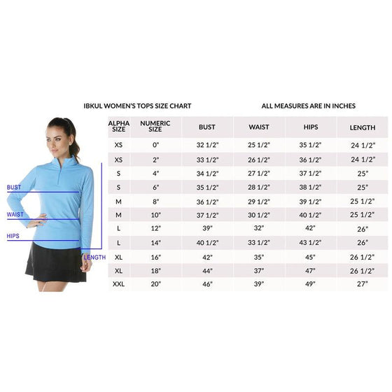 Ibkül - Larisa Long Sleeve Mock Neck - 10078 - LE CAPITAINE D'A BORD