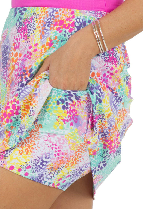 Ibkül - Lessie Print Skort - 27375 - LE CAPITAINE D'A BORD